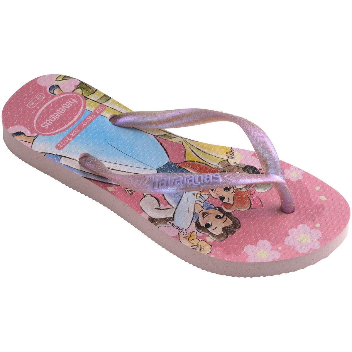 Kid's Slim Princess Flip Flops