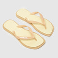 Women's Top Square Fusion Boho Flip Flops
