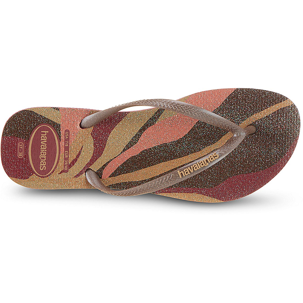 Women's Slim Palette Glow Flip Flops