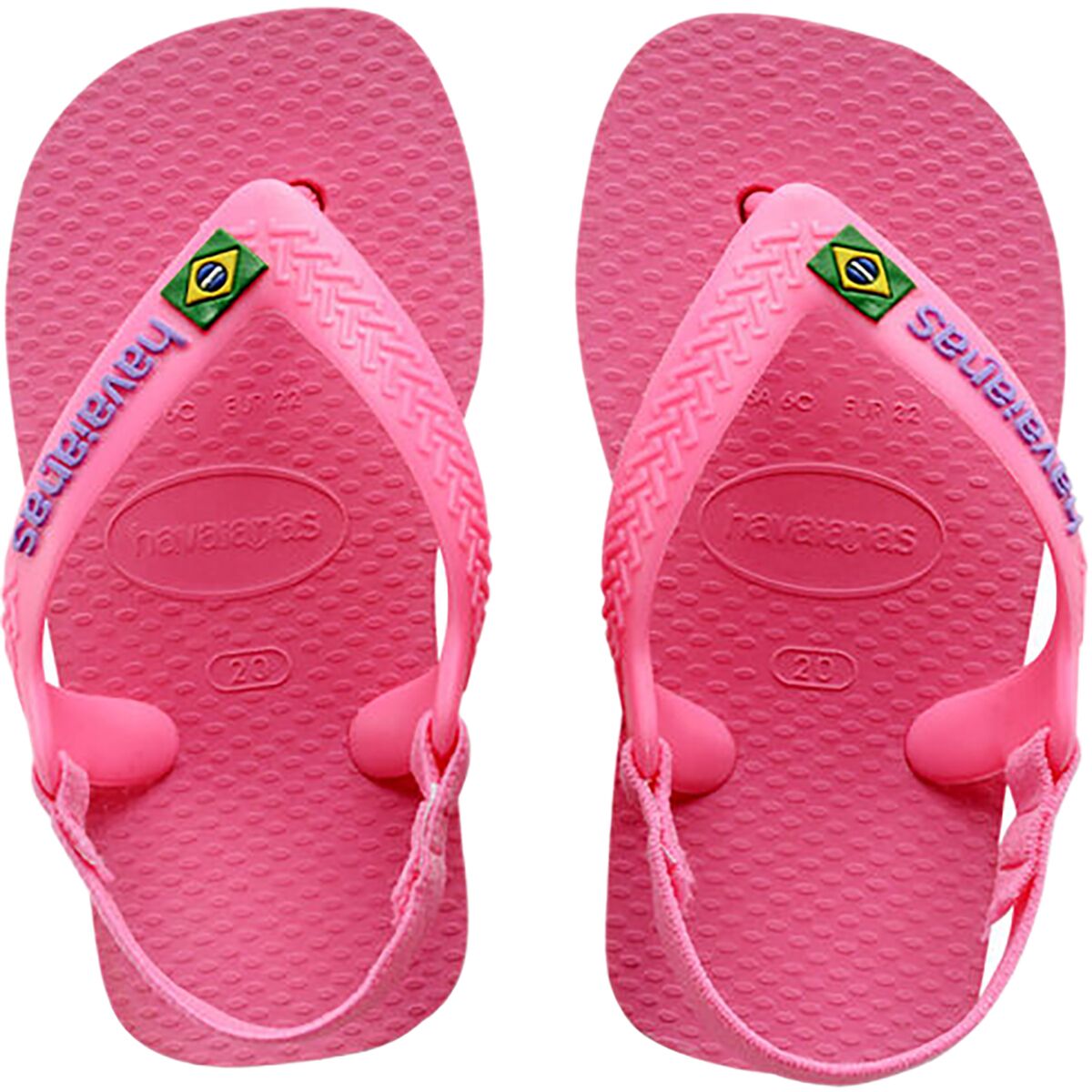 Baby Brazil Logo Flip Flop Sandals
