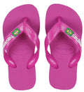 Kids' Brazil Logo Flip Flops