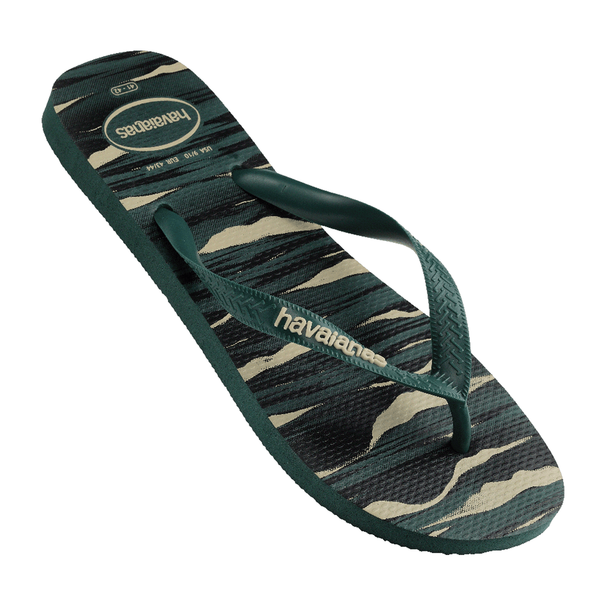 Top KidSuper Camo Flip Flops