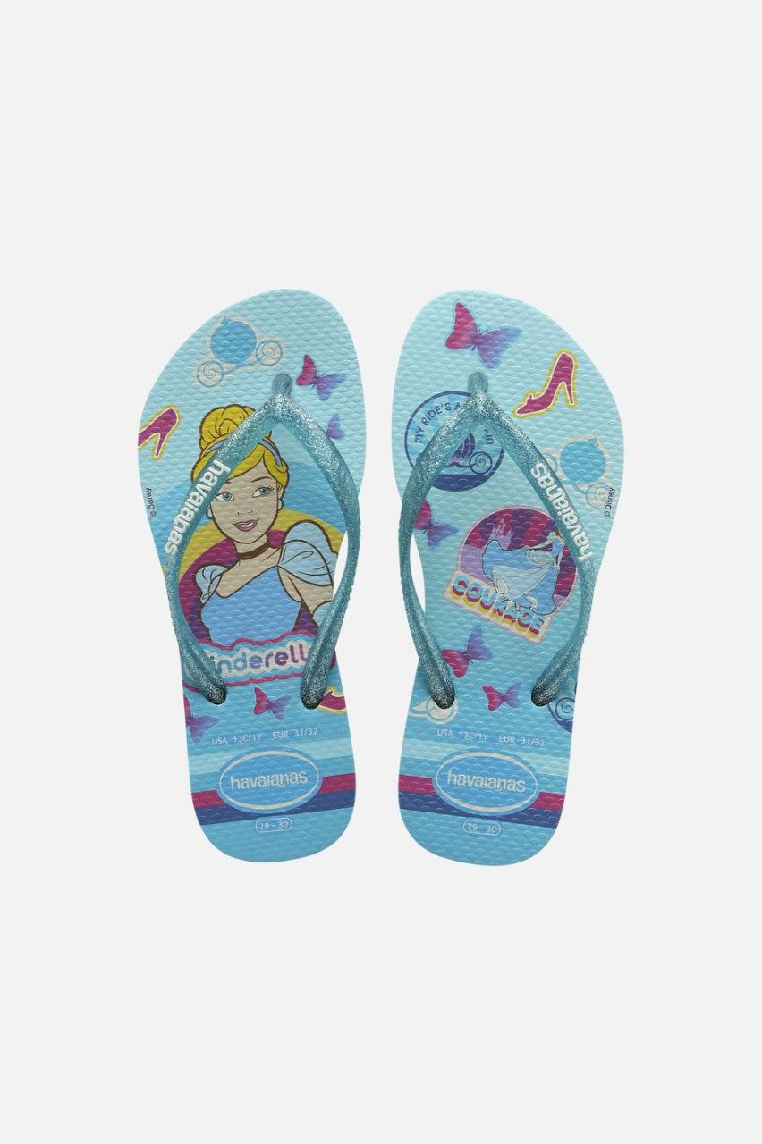 Kid's Slim Princess Flip Flops