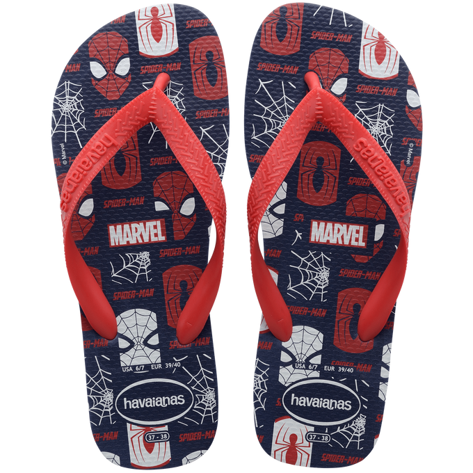 Kids' Marvel Logomania Top Flip Flop