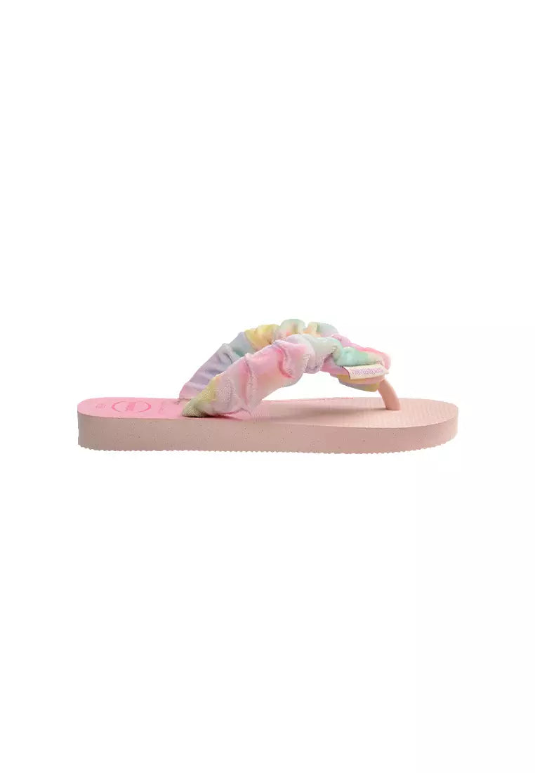 Kids' Fluffy Flip Flops