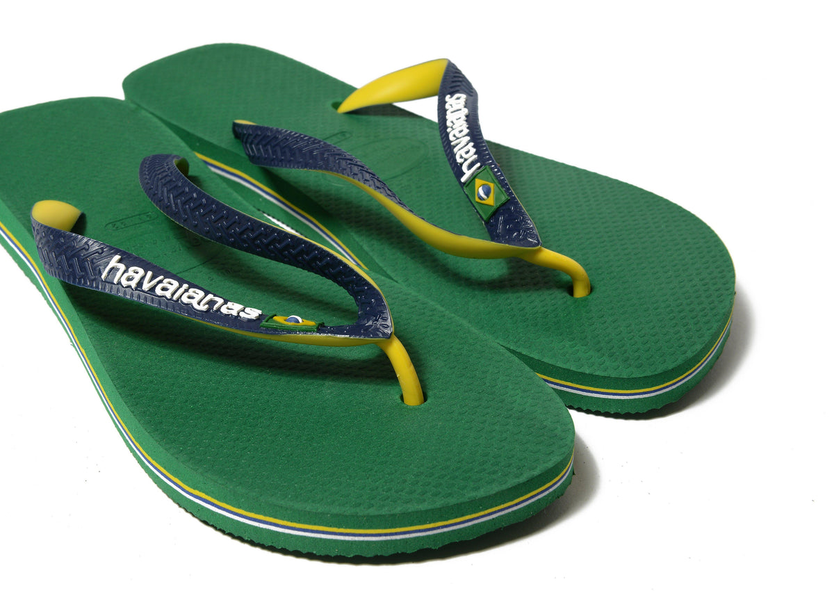 Men's Brazil Logo Flip Flops