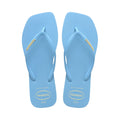 Women's Slim Square Logo Pop Up Flip Flops
